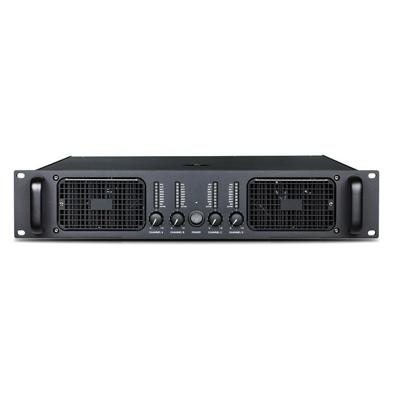 Powerful 4 X 1200-Watt H-Class Audio Amplifier System