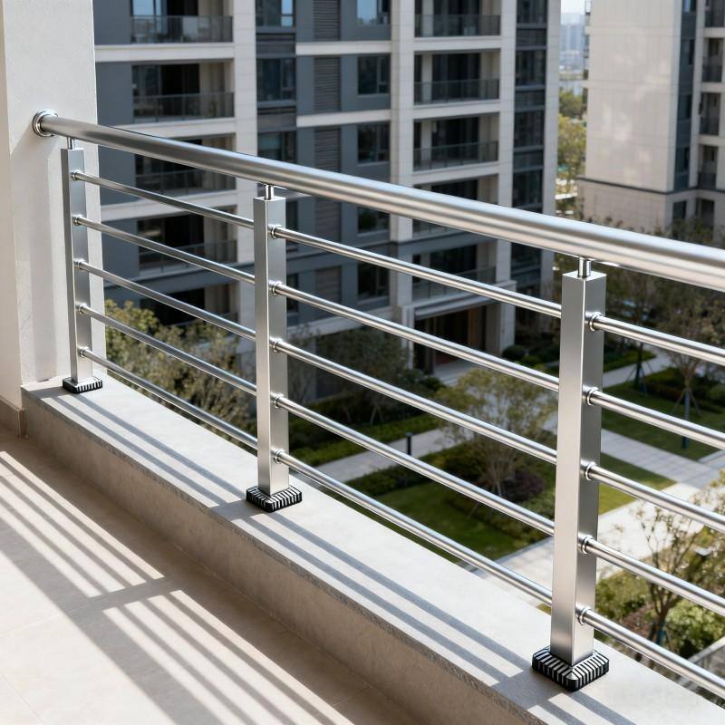 Anti Slip Stainless Steel Fence Railing Indoor Staircase Safety Bar