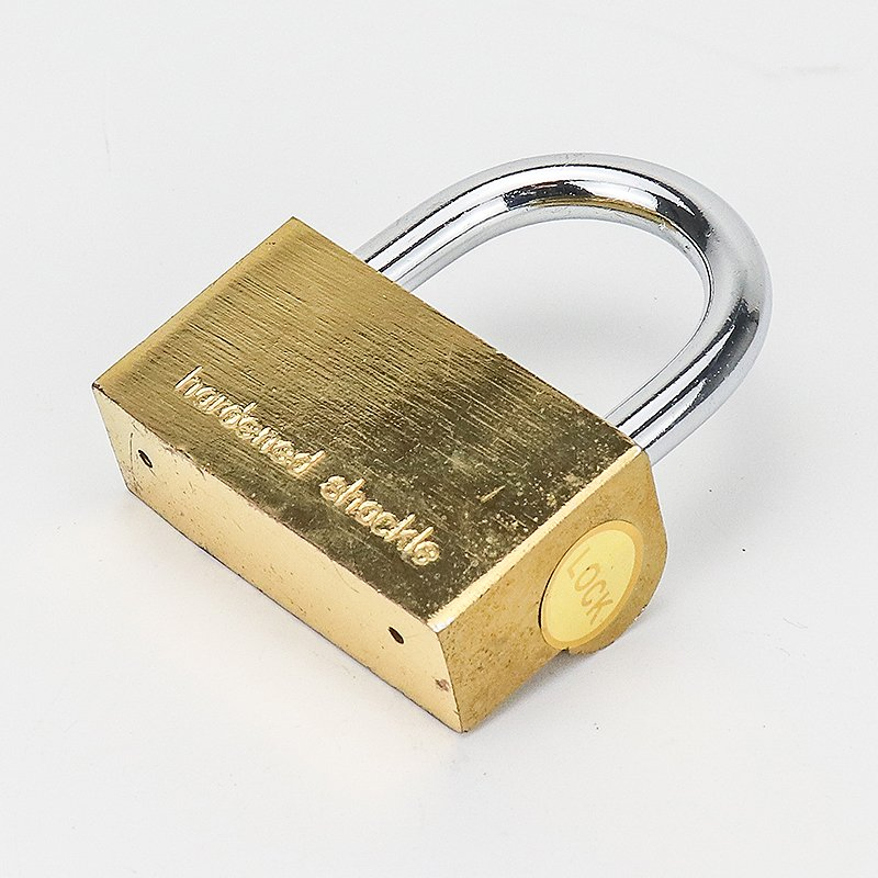 High Quality Heavy Duty Brass Padlock Waterproof Durable Padlock with 3 Keys