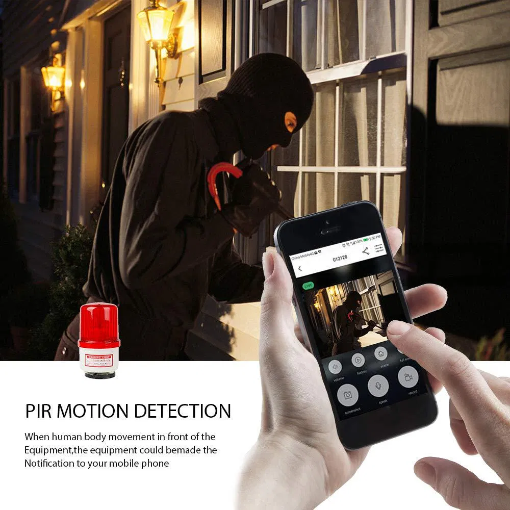 Tuya Enabled HD Video Doorbell Camera with PIR Motion Detection