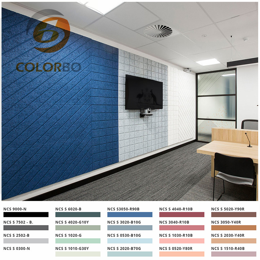 V-Shape Series Wood Wool Acoustic Panel