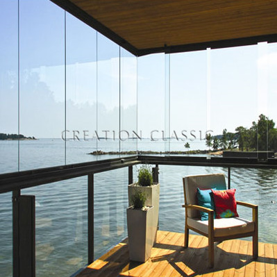 8mm, 10mm Clear / Blue Tempered Glass
