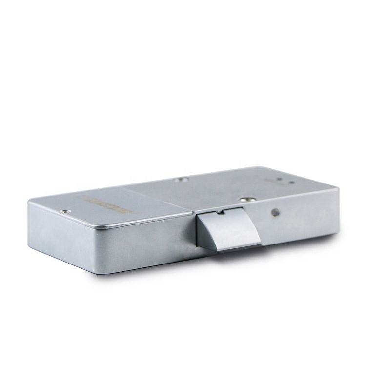 High Quality Matte Chrome Showcase Electronic RFID Card Electric Glass Cabinet Lock