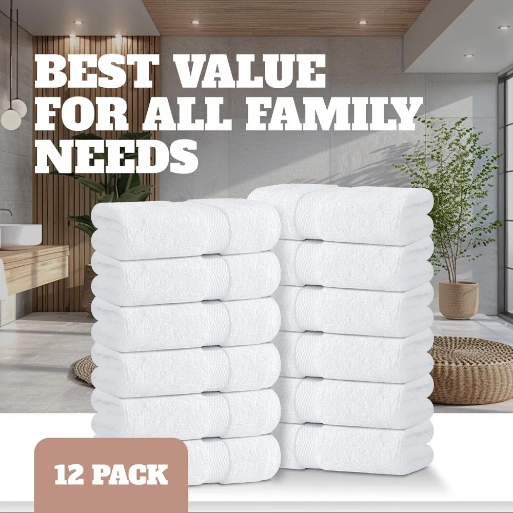 Soft Microfiber Towels - 40X50cm 180-400 GSM for Everyday Use