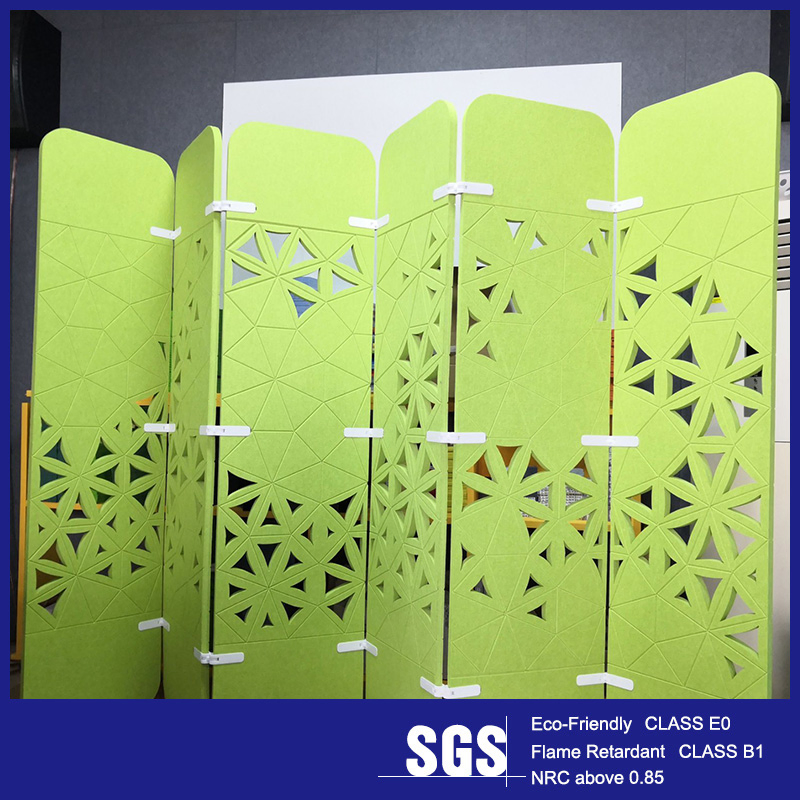 Wall Partition Acoustic Panel Sound Absorbing Pet Panel Acoustic Wall Office Desks Room Divider