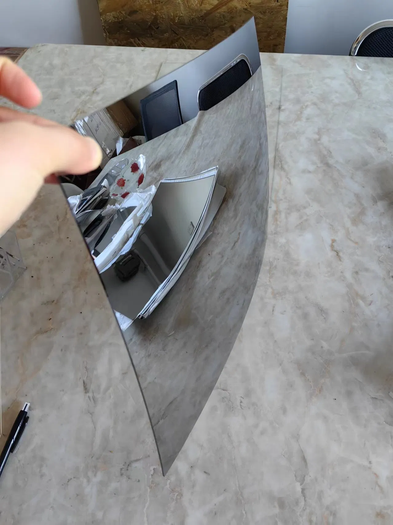 1.8/2/3mm Convex/Chrome/Blue/Yellow Film Auto Truck Rear View/Traffic/Automotive Motorcycle Safety/Side Wing Glass Mirror with Factory Price