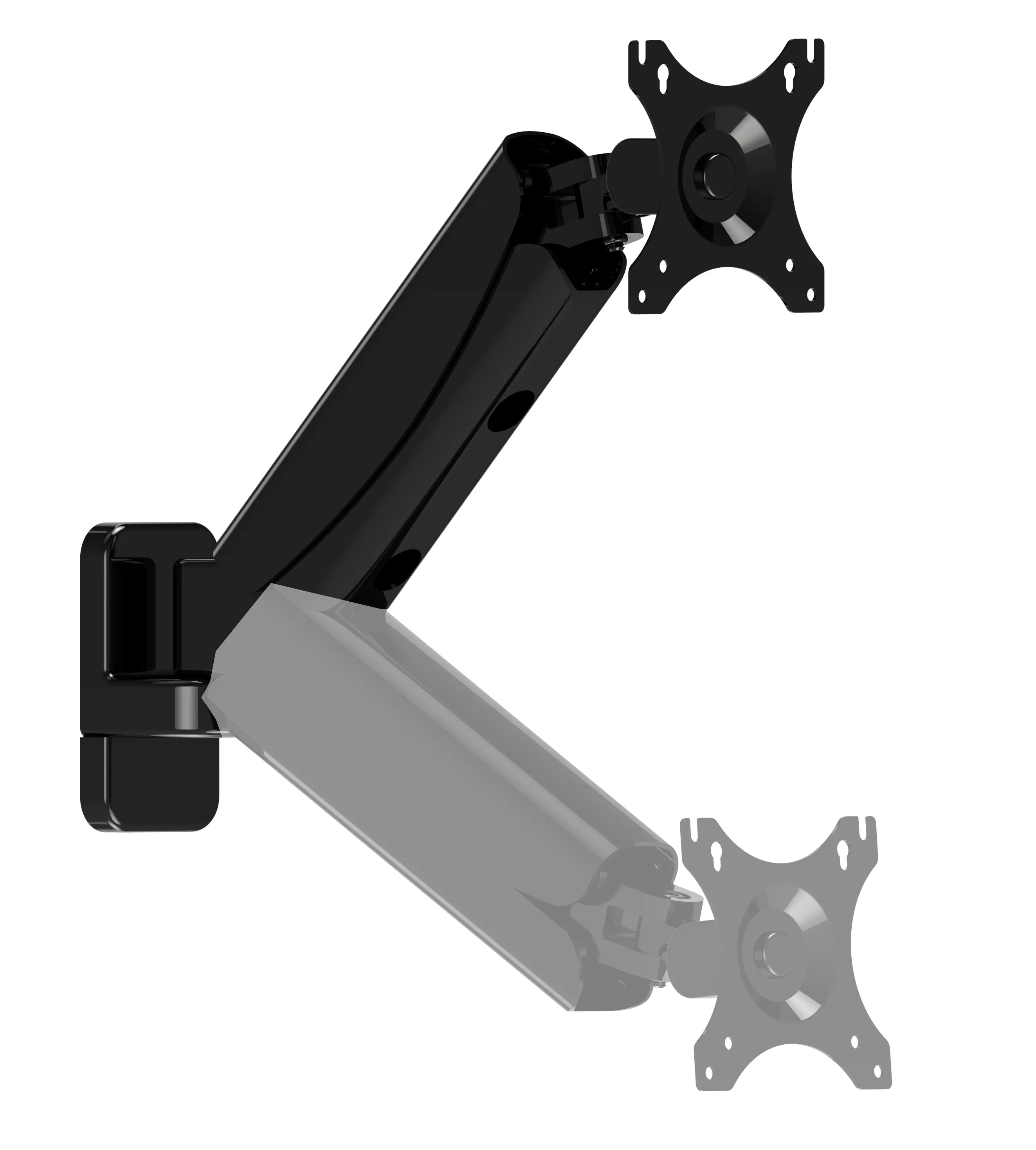 Настольный кронштейн с газлифтом для монитора 10-24 дюйма