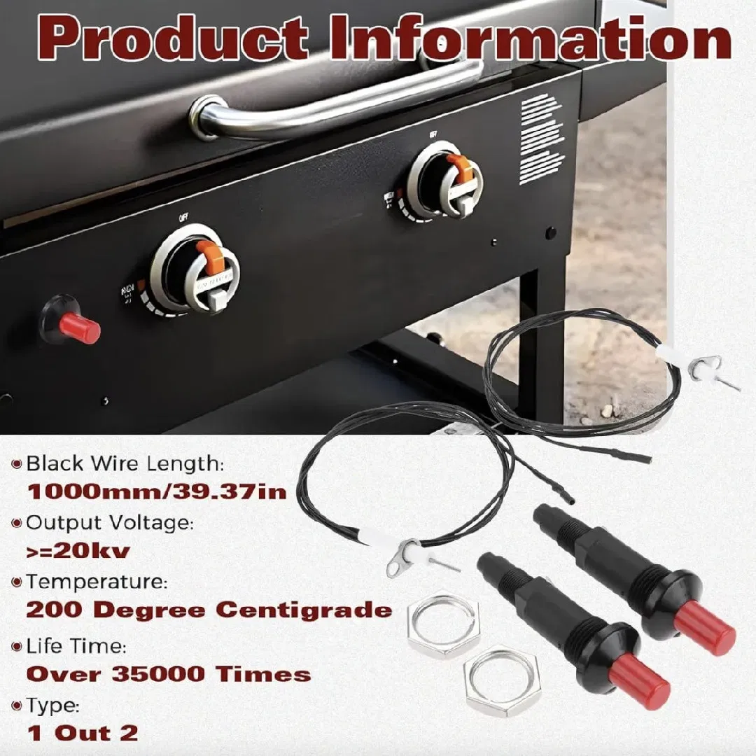 Replacement Piezo Spark Ignition for Gas Fireplace Grill BBQ Stove