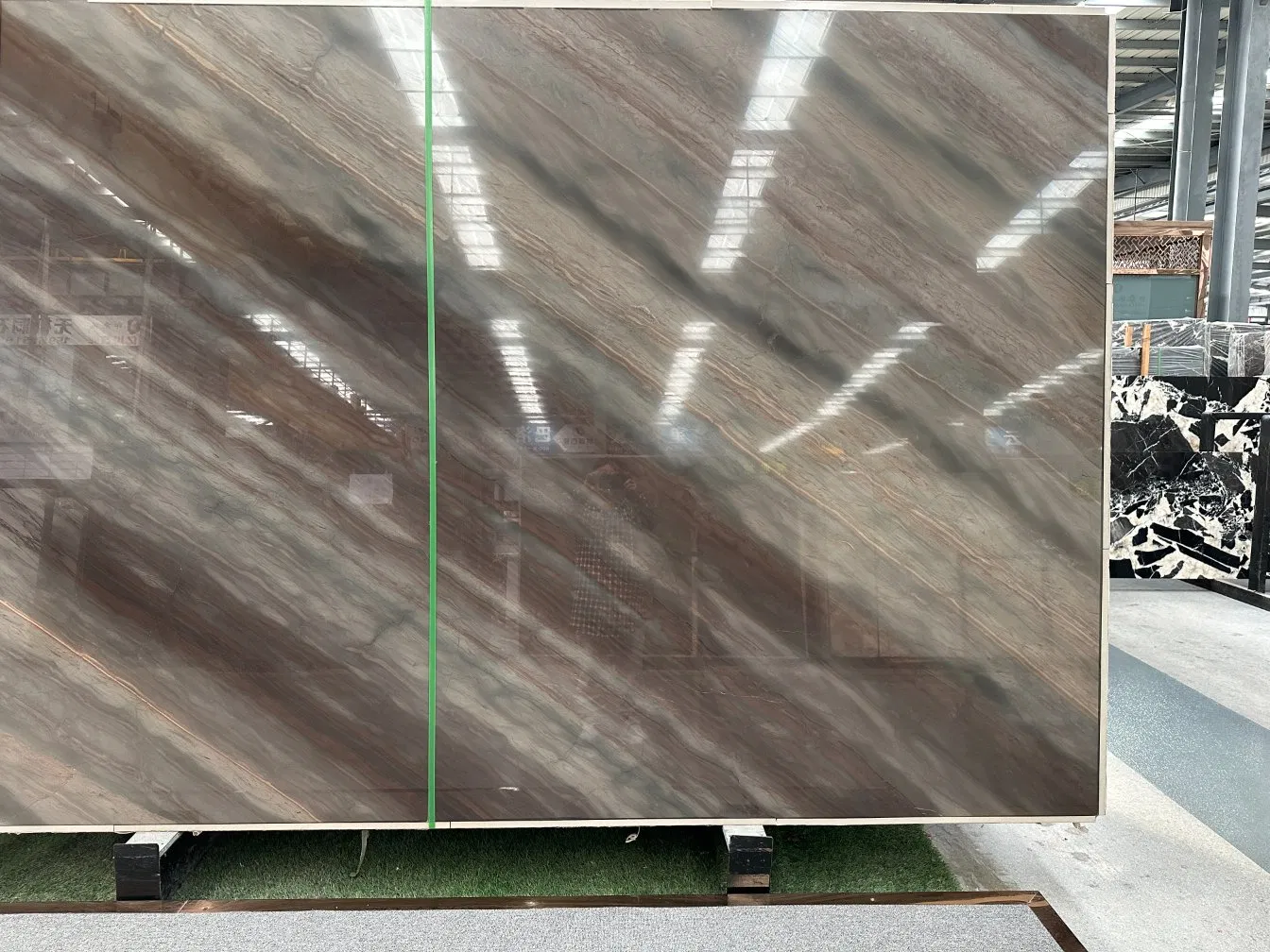 Natural Stone Marble Import Marble Jingya Brown for Wall Cladding Floor Tiles