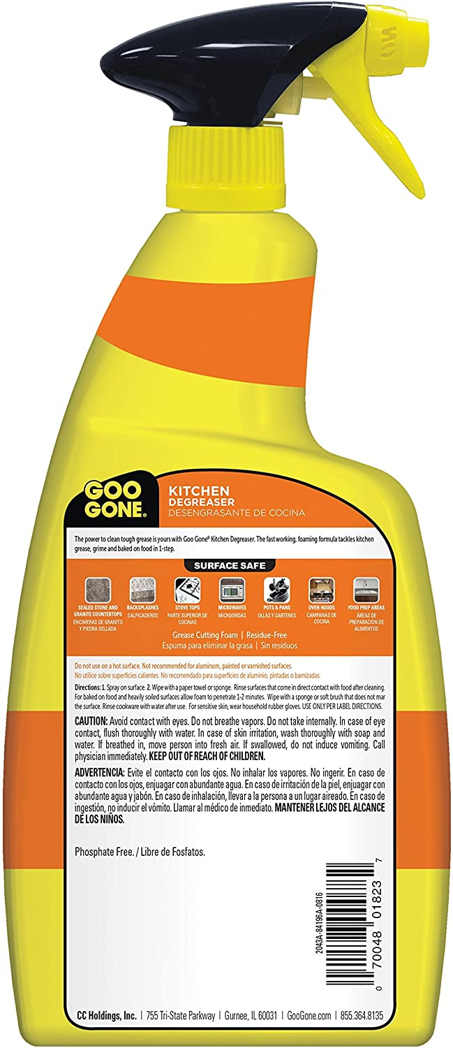 Cleaner Strong Oil-Removal 750ml Kitchen Degreaser Liquid Cleaner