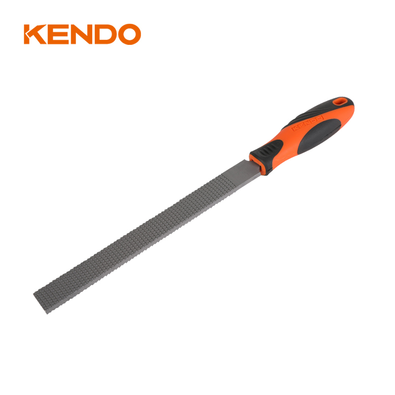 Напильник плоский Kendo, углеродистая сталь, 200 мм