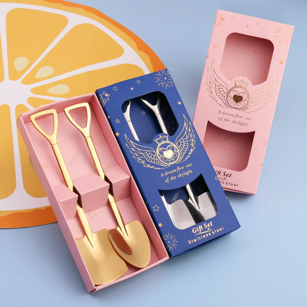 Christmas Spoon Stainless Steel Cutlery Set with Gift Box