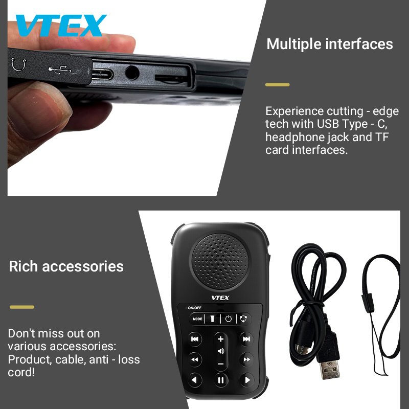 Портативный FM-радиоприемник с солнечной зарядкой и MP3-плеером