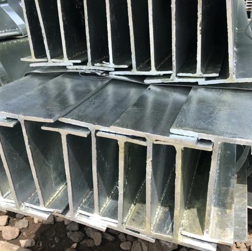 Galvanized Steel H I Beam Prop for Construction Materials Q235 with 2-10m