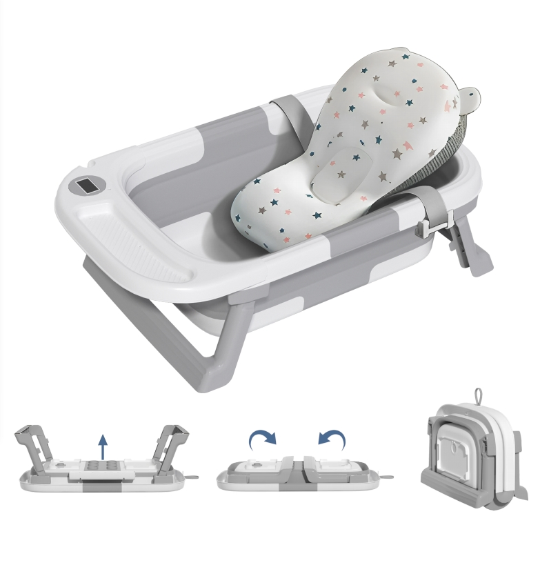Складная ванночка для купания новорожденных