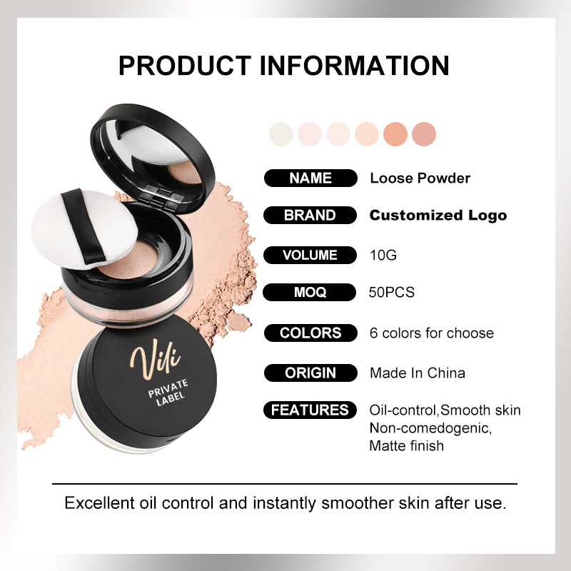 Factory Price Long-Lasting Setting Powder for Face Free Sample