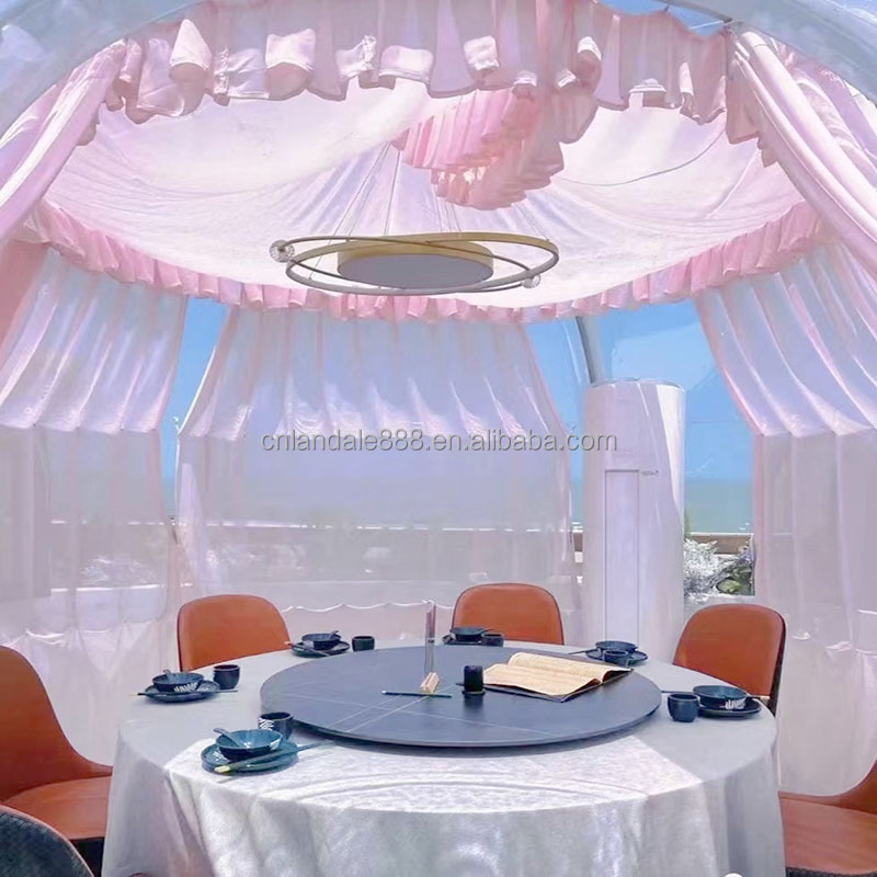 Popular Polycarbonate Bubble Room Starry Sky Room Transparent Polycarbonate Solid Board Transparent Room