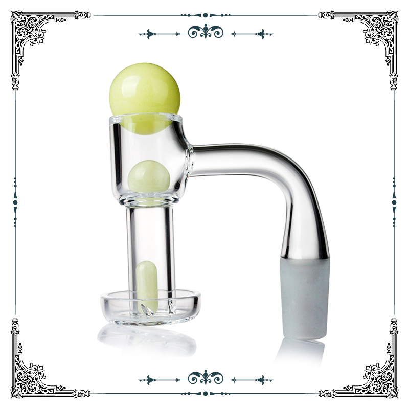 14mm Three Ball Thick Glass Quartz Banger Oil Burner Glass Pipe Smoking Glass Accessories