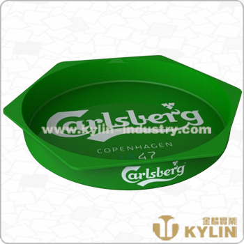 High Quality Promotion Plastic Serving Tray with Handle