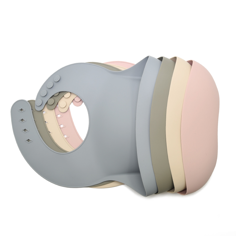 Premium Silicone Baby Bibs - Waterproof & Customizable Designs