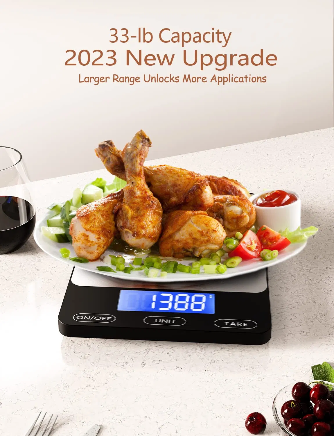 High Quality ODM Ounces Grams Rechargeable Digital Kitchen Food Scale