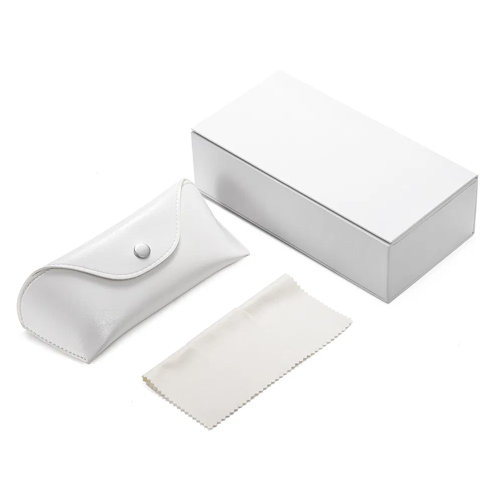 New Arrival Sunglasses Packaging Carton and PU Shades Case Set EVA Box