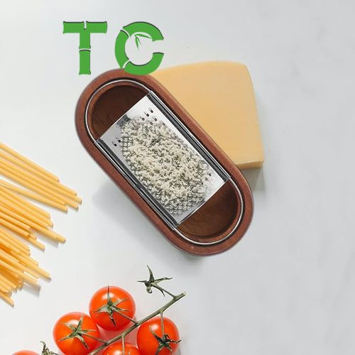 Деревянная терка для сыра из нержавеющей стали