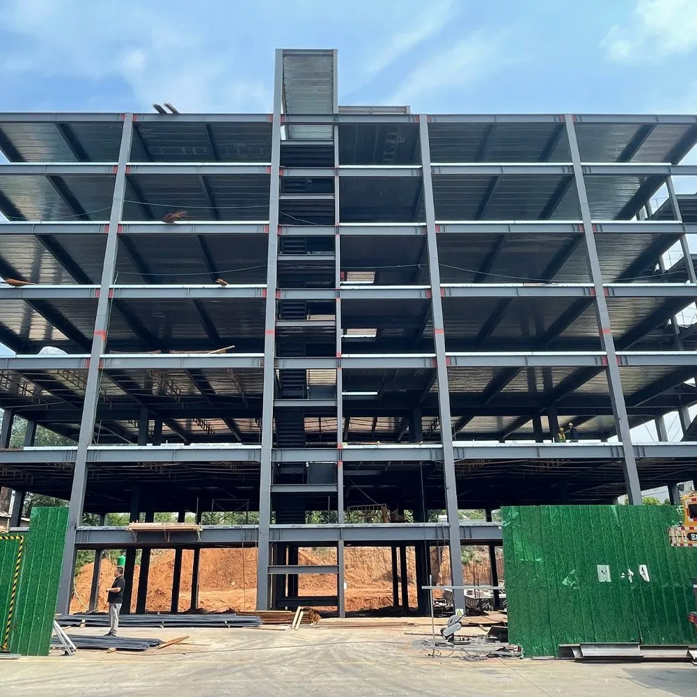 Commercially Prefabricated Multi-Story Steel Structure Buildings for Schools Pre-Engineered Office & Apartment Facilities