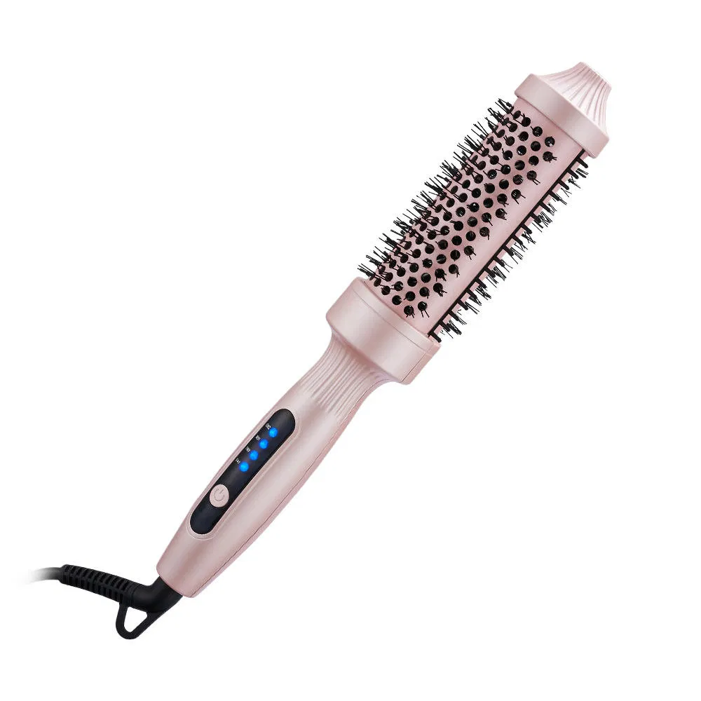 Save Multifunctional Thermal Nylon Electric Comb for Curly Straight Hair New Portable Home Hair Care Styling Brush for Household Use