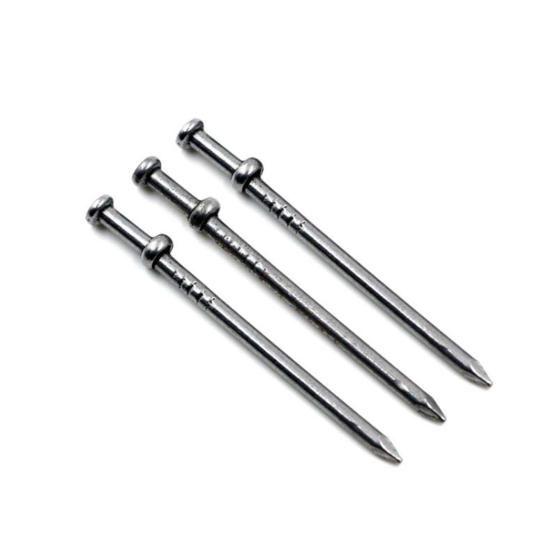 Building Construction Duplex Nails Two Head Common Nails with Easy Removal Design.
