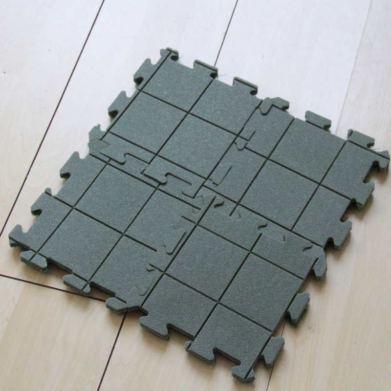 Interlocking Artificial Grass Tile Decorative Carpet Tiles