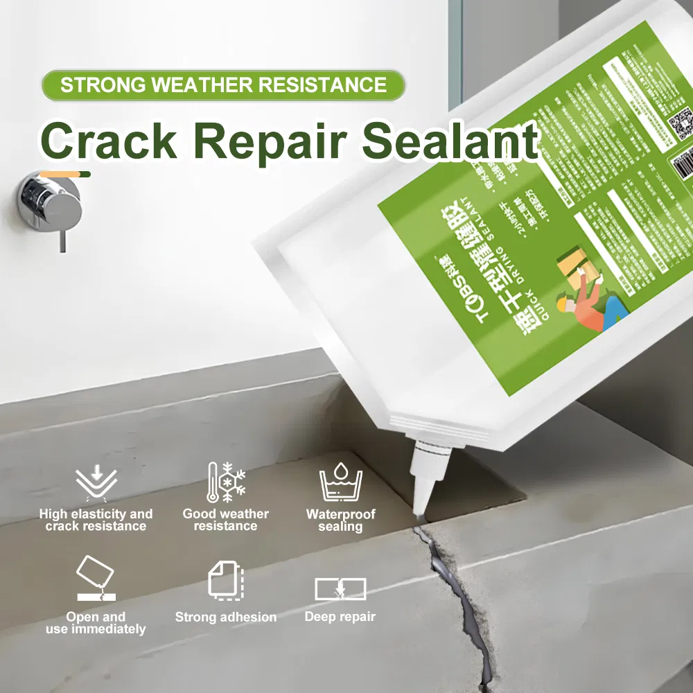 Quick-Drying Joint Sealant Crack Repair Waterproof Sealant Roof Leakage Repair King Self-Leveling Sealant