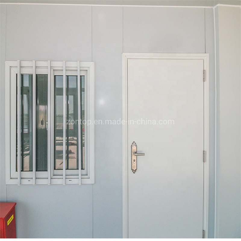 2017 Low Cost Prefabricated Farm House Steel Frame Sandwich Panel House Prefab House for Sale