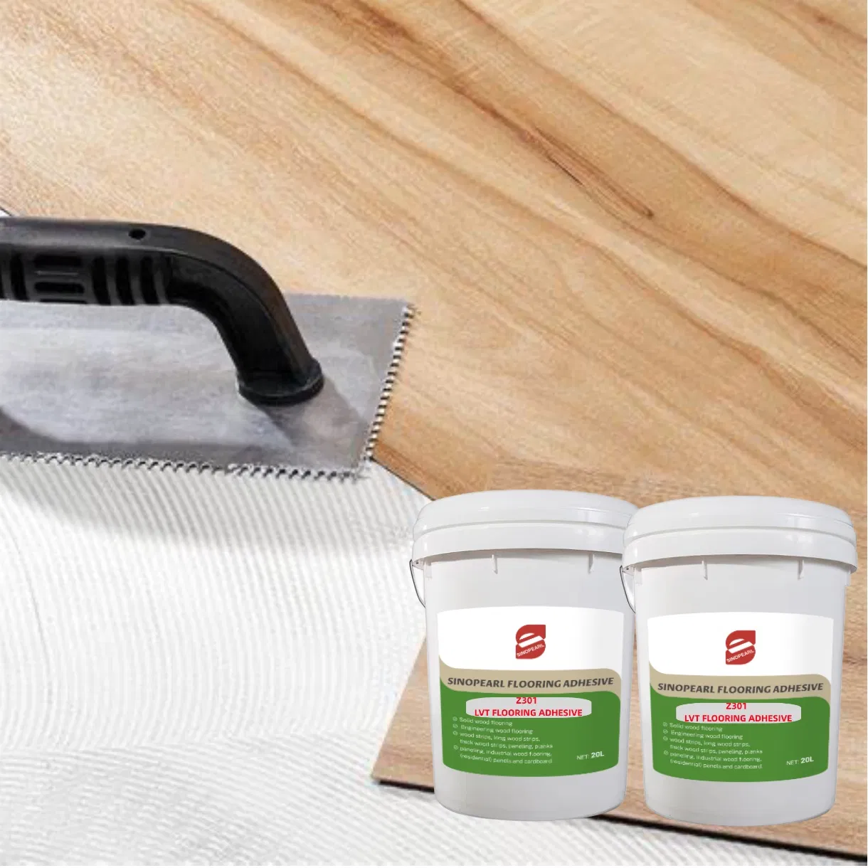 Radiant-Heated Flooring Glue Made by Sinopearl
