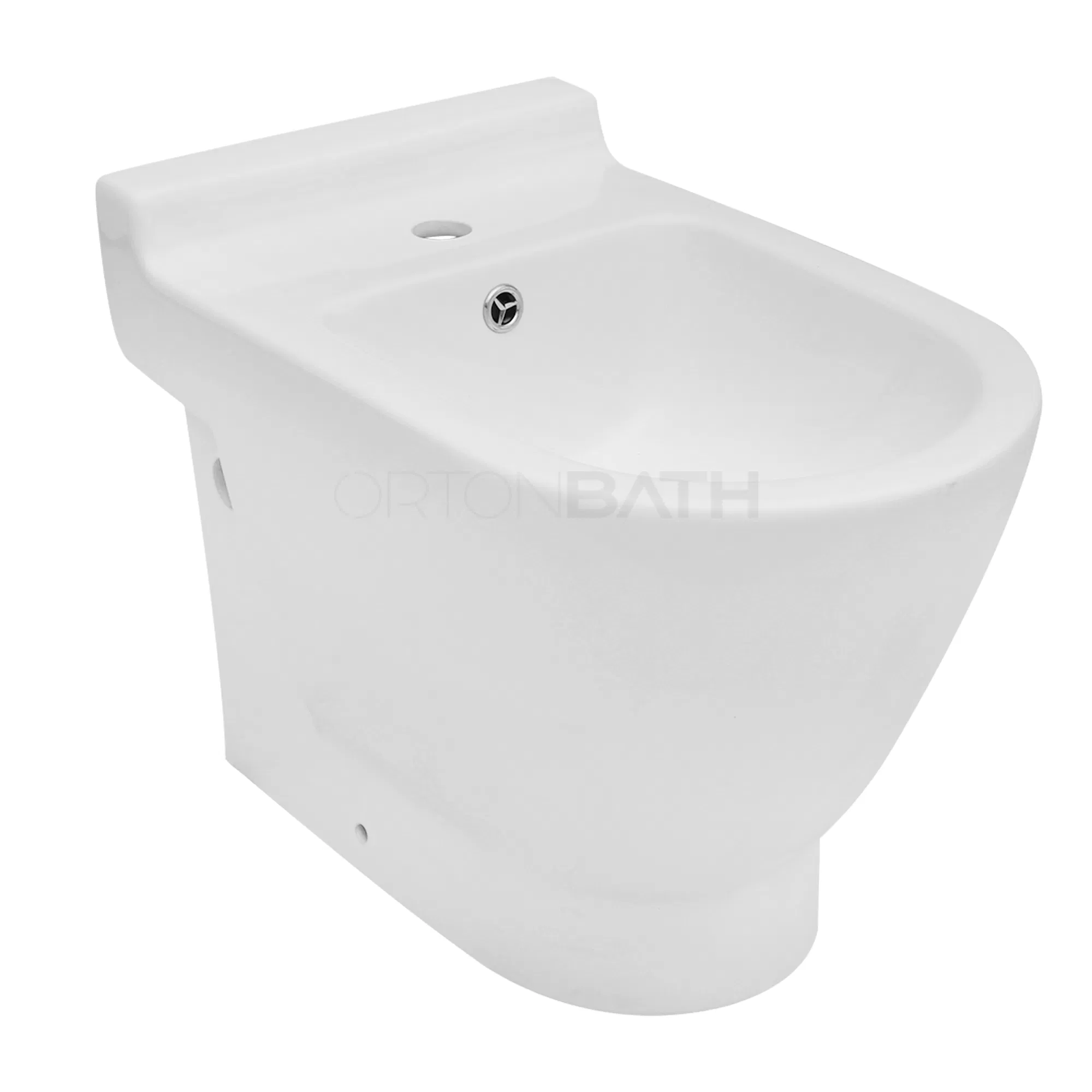 Ortonbath Middle East Floor Mounted Single Tap Holes Toilette Bidet Hospital Elder Lady Care One Piece Ceramic Wc Toilet Bidet Special Care Bidet