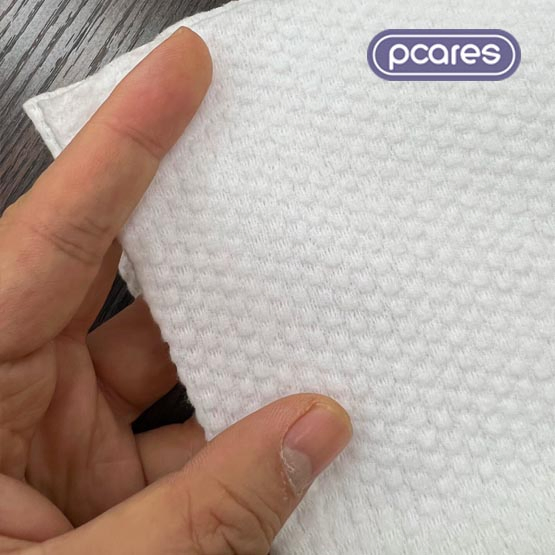 Factory 100% Cotton Unscented Soft Dry Wipe Cotton Tissues Sensitive Skin Dry and Wet Facial Cotton Tissue