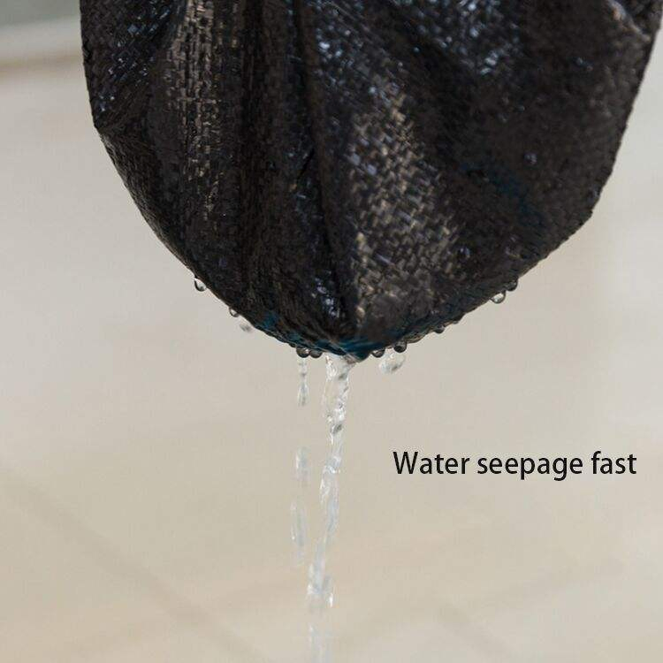 Anti-Weed Control Ground Cover Black PP Woven Weed Mat