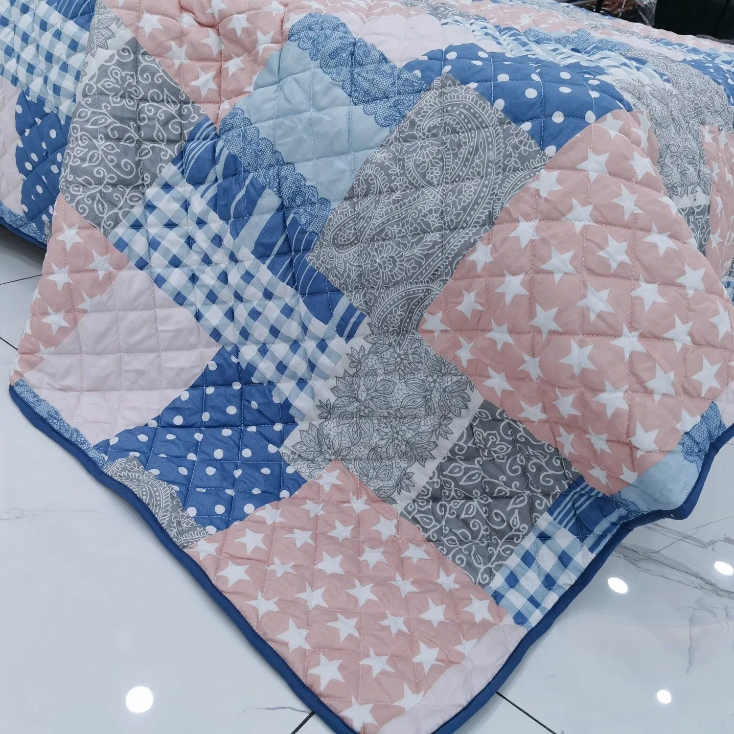 New Design Printed Microfiber Double Bed Sheets Print Bed Cover and Bedspread
