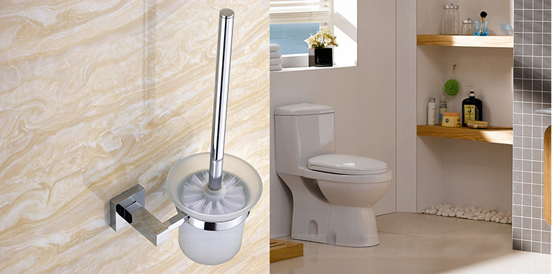 Настенный держатель для туалетного ёршика 6305, хром