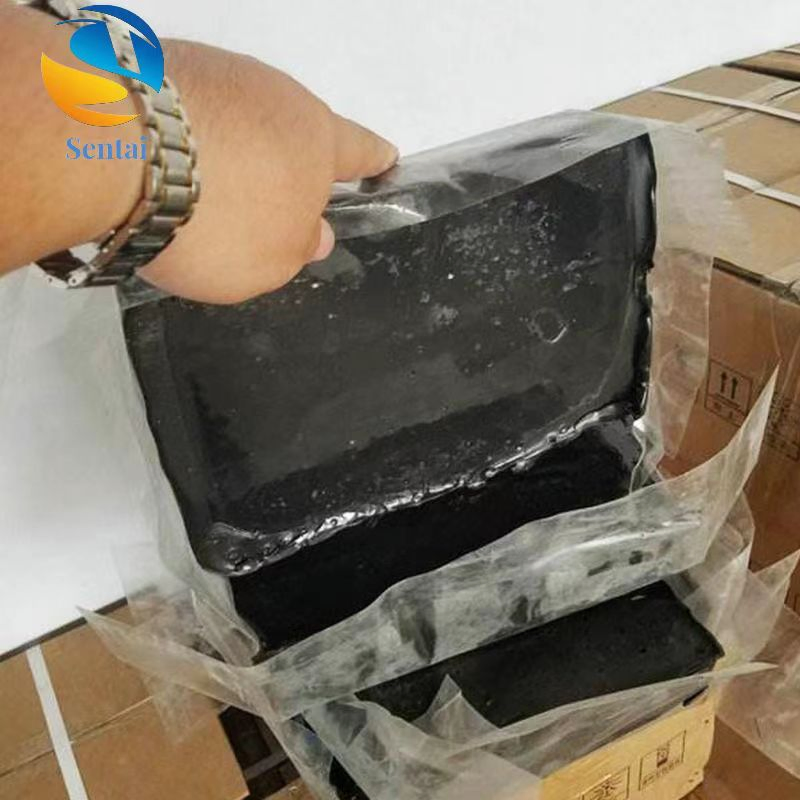 Ks Hot Melt Adhesive for Geomembrane Composite Film, Black Overlap Adhesive for Anti-Seepage Film