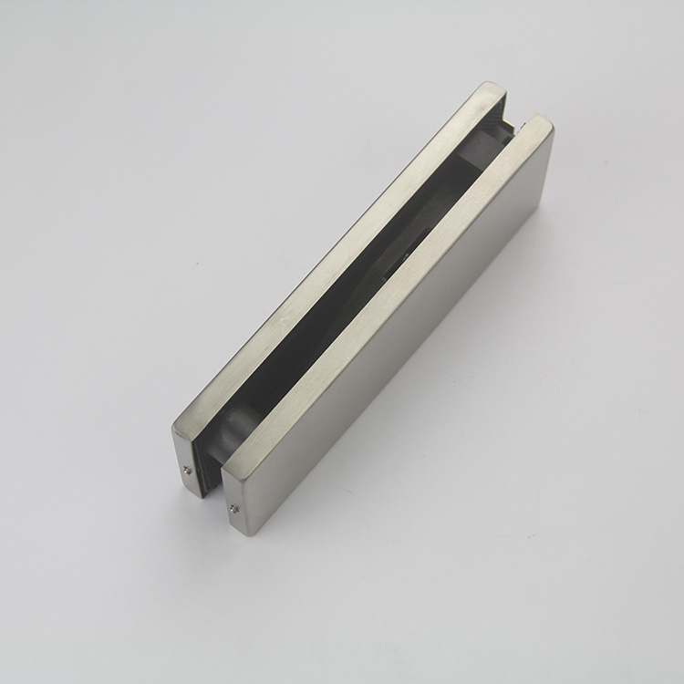 Aluminum Alloy Glass Clamp Door Hinges Glass Patch Fitting