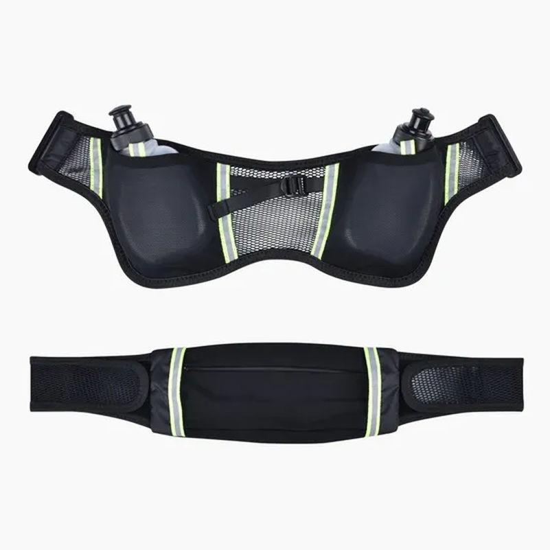 Hydration Belt with Bottle Holder for Running Water Bottle Belt for Women and Men Belt Bag for Any Size Phone Tg007_1