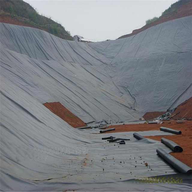 China HDPE Geomembrane Canal Liner Supplier with GM 13 Standard 0.3-3.0mm Thickness