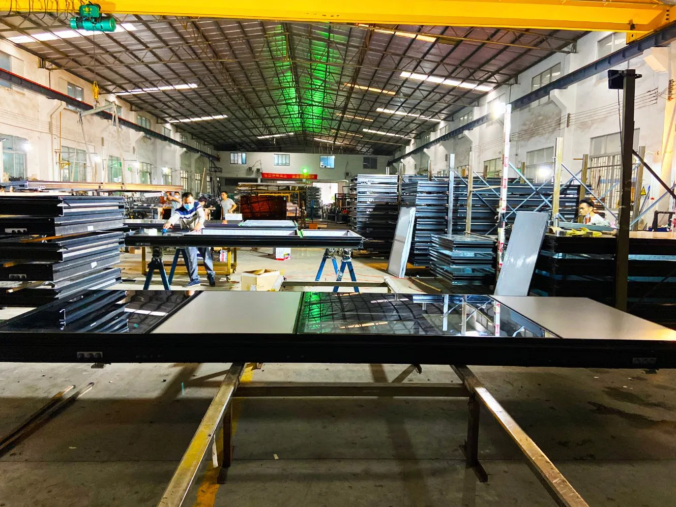 Aluminium Thermal Break Insulated Curtain Walls Frameless with Double Aluminium Building Glass Curtain Wall