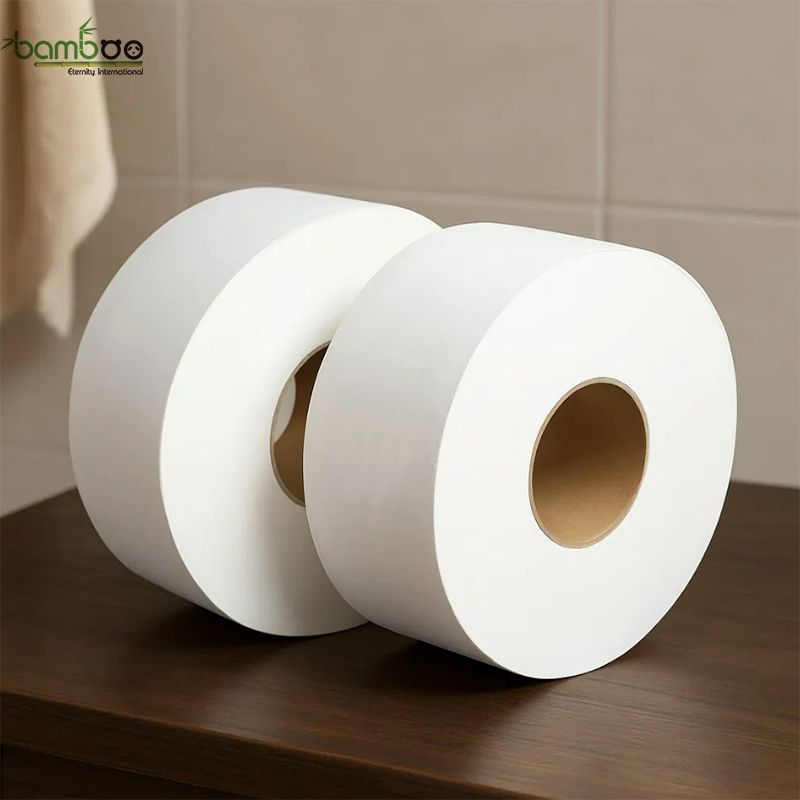 Wood/Bamboo Pulp Toilet Paper Jumbo Roll