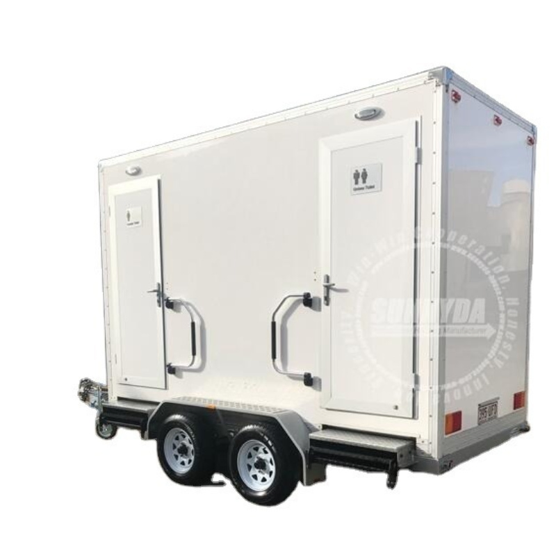 China Portable Restroom Trailer Portable Luxury Restroom with Shower