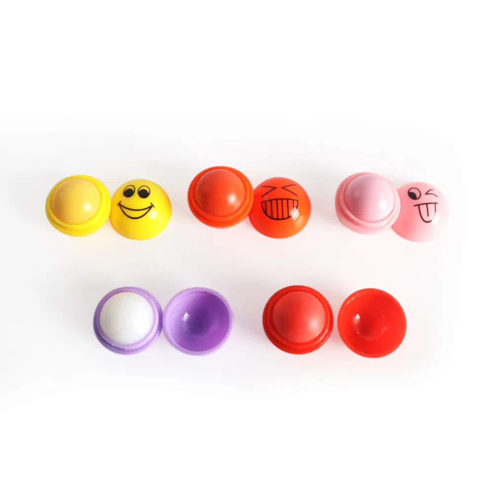 Private Label Spherical Lip Balm Customized Flavor Lip Moisturizing Ball 12g