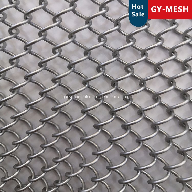 Decorative Mesh Aluminum Mesh Curtain Metal Coil Drapery Screen