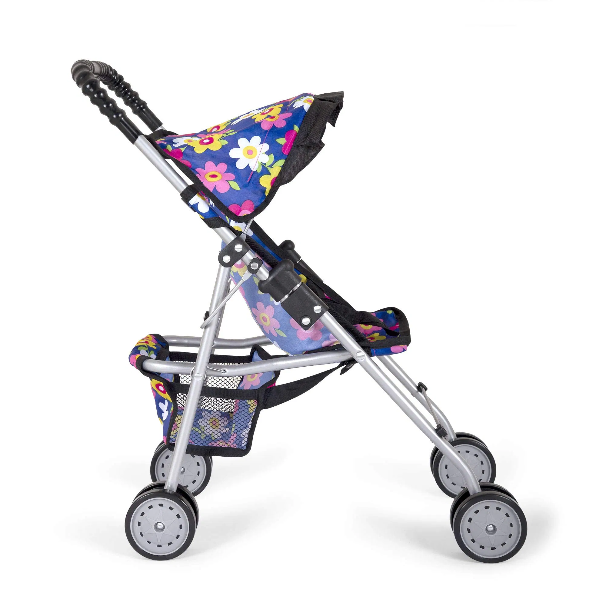Exquisite Buggy My First Baby Doll Stroller Flower Design Toddler Pushchair