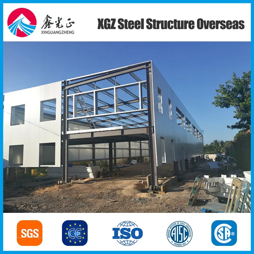 Modern Eco-Friendly Steel Frame Commercial Structure for Sustainable Business